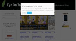 Desktop Screenshot of eyeontaiwan.com