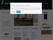 Tablet Screenshot of eyeontaiwan.com